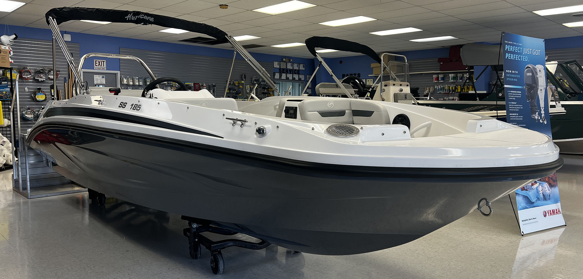 2026 Hurricane SS185 OB - Gray